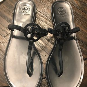 Tory Burch Jelly Sandals (Navy)